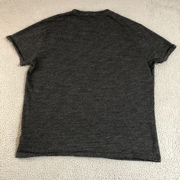 Polo Ralph Lauren Shirt Mens Large Dark Gray Classic Fit Tee Pony Logo Pocket - Picture 5 of 7